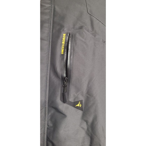 Moerdeng mens 2XL Black Ski Jacket Waterproof Removeable Hood Snowboard Warm - Picture 10 of 10